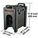 SucceBuy 2.5 5 10 Gallon Insulated Beverage Dispenser Food-grade Hot and Cold Beverage Server Thermal Drink Dispenser Cooler