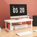 30/40/50cm Monitor Raised Shelf Office Laptop Bracket Desktop Computer  Stand Desktop Rack Home Storage Holders Organizer