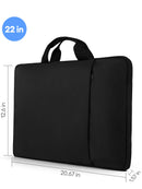 Waterproof 24-Inch Portable Monitor & Laptop Sleeve with Pockets