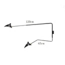 Nordic DaWn Spider Serge Mouille Wall Lights Bedroom Industrial Retro Wall Lamp Creative Simple Living Room Led Light Fixtures