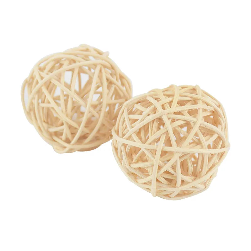 10pcs-Home Decorative Balls Rattan Craft Christmas Birthday Wedding Baby Shower Party DIY Ornament Decoraitons
