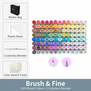 The Honolulu | Professional Alcohol Art Marker Set, 24–320 Colors