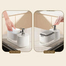 The Kitchen Sentinel | Compact Sponge Holder with Soap Dispenser