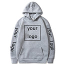Hoodies Anime New Custom Hoodies Diy Logo Image Print Clothing Customized Sport Casual Sweatshirt Hoodie Pullover Size Xs-4Xl