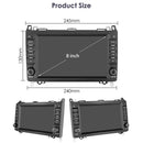 8"Android Auto Car radio Srereo for for Mercedes-benz B200 W169 W245 W639 A200 A150 multimedia player GPS Stereo 2DIN Carplay 4G