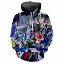 Saint Seiya Classic 3D Harajuku Bedruckt Cartoon Anime Cool Mode Avantgarde Männer Frauen Weicher Bequemer Trendiger Hoodie Top