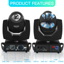 U'King 230W Beam 7R Moving Head Bühnenlicht Gobos 16CH DMX512 Soundaktivierte Effektbeleuchtung für DJ Konzert Party Nachtclub