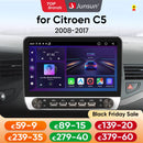 Junsun AI voice Wireless Carplay Android Auto Radio for Citroen C5 2008 2009 2010 2011 2012-2017 Button Car Intelligent System