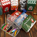 Fishing Advent Calendar 2024 Soft Lures Spoons Minnow Christmas Countdown Calendar Fishing Lures Set Surprise Xmas Gifts for Men
