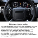 Carbon Abs Car Steering Wheel Paddle Shifter Trim Cover For Land Range Rover Evoque Discovery Sport For Jaguar XF XE Accessories