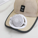 The Sun Weaver | Solar-Powered USB Cooling Cap with Adjustable Airflow