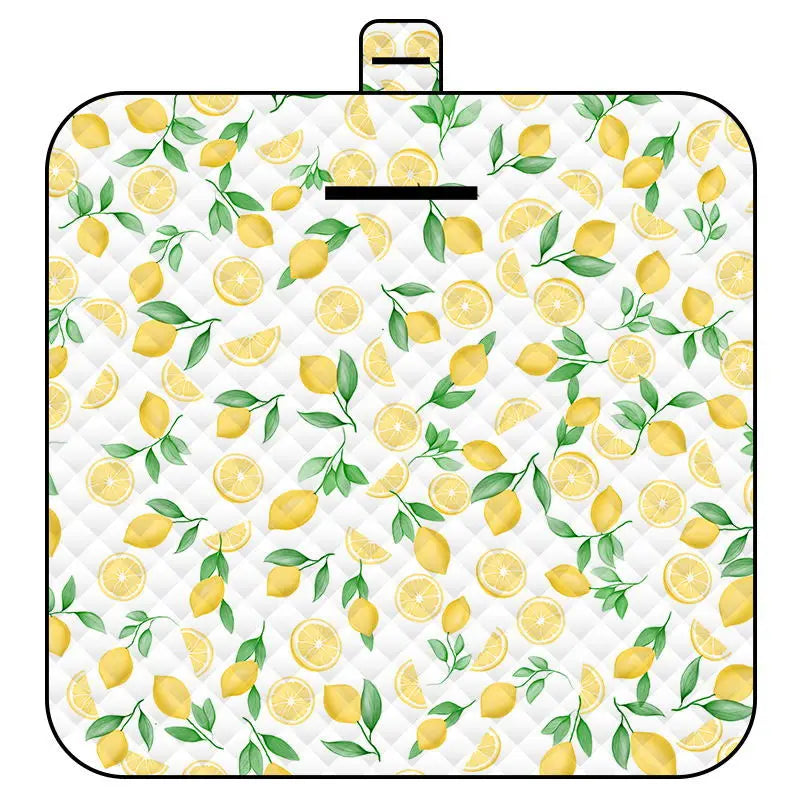 Ultrasonic Picnic Mat Thickened Waterproof Beach Blanket Camping Tent Grassland Mat Outdoor Sleeping Pad Camping Accsesorios