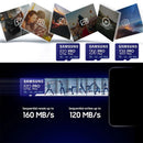 SAMSUNG EVO Plus Speicherkarte 32GB/SDHC 64GB/128GB/256GB/512GB SDXC Micro SD/TF Flash-Karten MicroSD UHS-1 für Telefon Drohne Kamera