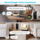 CloudEdge APP 3MP WiFi Indoor Wireless Motion Tracking Privatmodus Sicherheit ONVIF CCTV Überwachungs-PTZ-IP-Kamera Alexa Google
