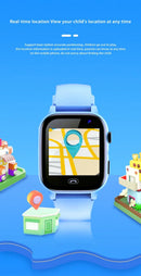 Lenovo 5G Kids Smart Watch SOS GPS Location Sim Card Call 8K Camera Child SmartWatch Waterproof Boys Girl Gift For Android Ios