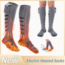 Electric Heated Socks Cold-Proof Electric Heating Socks Fast Heating Winter Heating Socks Washable for Outdoor Skiing Hiking