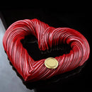 3 Types Of Silicone Cake Molds With Heart-Shaped Designs Available For Selection Valentine's Day Mousse Cake Moulds Baking Tools