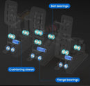 The Sim Commander | Hydraulic Sim Racing Pedal System with Haptic Vibration