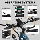 HITWAY 26X3.0 City Electric Bike Penelec W City cruister E boat 48V 18Ah Replaceable Battery 55-80Km 7 Speed switch E Ke