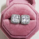 2026 Rosa Silber Farbe Zirkon Ohrstecker Für Frauen Ohrringe Mädchen Party Geschenk 1 Dollar Artikel Gothic kostenloser Versand y2k Schmuck Z7