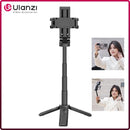 Ulanzi JJ02 Extendable Grip Phone Tripod with Remote Selfie Stick Tripod for Phone Vertical Horizontal Shooting Vlog Video