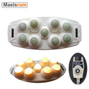 Natürliches Jade-Wärmetherapie-Handmassagegerät, therapeutisches Gerät aus Jade für die Körperpflege und Muskelstimulation