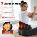 Cordless Hot Waist Belt Massager Lower Back Support Lumbar Protector Back Heated Vibration Massage Waist Brace Relief Pressure