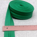 25mm (1“) width Bias Tape 100% Cotton Extra Soft for Baby Cloth Skin-friendly Fablic Bias Binding Tape Ironed Folded 12 yards