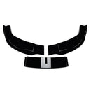 For BMW 5 Series E60 E61 M Sport 2005-2010 Front Bumper Spoiler Lip Carbon Fiber Look/Gloss Black Lower Splitter Body Protector