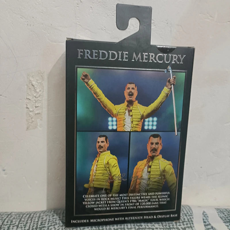 Live At Wembley Stadium Queen Freddie Mercury Action Figure Collectible Model Toy Doll Birthday Gift