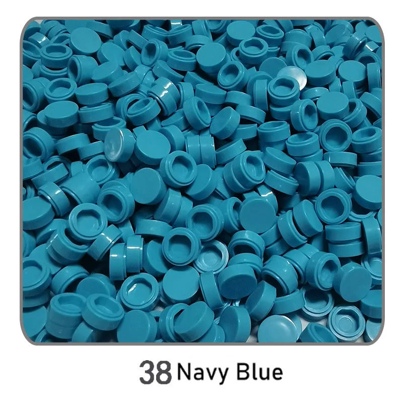 1000pcs DIY Pixel Art Bricks1x1 Round Tile Building Blocks Compatible with 98138 Anime Figure Assemble Toys Gift for Children