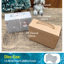 Big Candy Box Metal Cutting Dies Scrapbooking Christmas Gift Box Die Cut Carbon Steel Mold Craft Dies 2024 New Arrivals