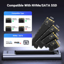 The Pocket Vault | UGREEN 20Gbps NVMe and SATA M.2 SSD Enclosure
