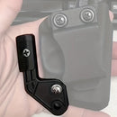 IWB and Concealed Kydex holster accessories, Leather claw kit, Modwing holster wing, reversible left or right hand