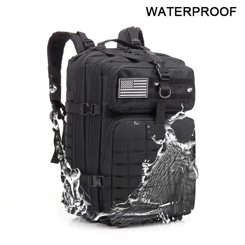 Rucksacks 30L/50L Hiking Camping Backpack Men Tactical 900D Nylon Waterproof Bags Outdoor Sports Trekking Hunting Bag