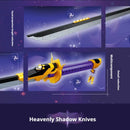 Creator Expert Anime Amenoma Kageuchi Model Building Blocks Cosplay games Genshin Impact Simulation Katana  Weapon Bricks Toys