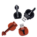 Guitar Series Creative Gifts USB 2.0 Flash Drive Real Capacity Pen Drive 64GB/32GB/16GB/8GB/4GB Memory Stick Pendrive  U Disk
