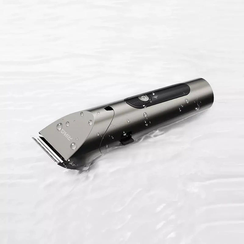 Youpin RIWA Electric Hair Clipper Washable Rechargeable Variable Speed Professional Barber Trimmer With Carbon Steel Cutter Head