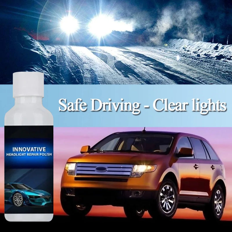 Headlight Repair Liquid Yellow Cleaning Agent Shell Car Lampshade Light Refurbishment Scratch Coating Refurbishment Repair Agent