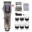 KEMEI Hair Clippers Km-1550 Km-2284 Design Hair Trimmer Professional Electric Carving Hair Salon Clipper for Commercial Clippers