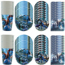 Movie Avatar The Way of Water Theme Birthday Decorations Party Disposable Tableware Paper Napkins Cups Plates Tablecloths Straw