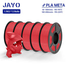 JAYO 3D Printer Filament PLA Series 1.75MM 5Rolls/10Rolls High Strength 100% No Bubble Neatly Wound for FDM DIY Gift Material