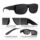 MAXJULI Polarisierte Sonnenbrille für Damen und Herren zum Überziehen über der Brille Wrap-around-Sonnenbrille gafas de sol hombre lentes de sol 8239