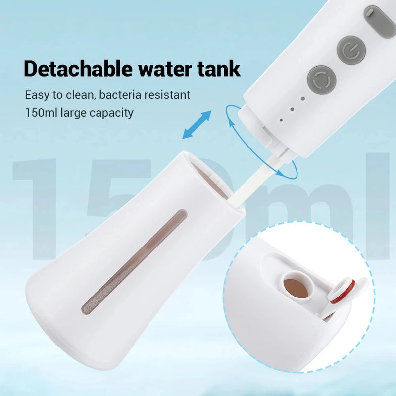 Xiaomi Youpin Irrigator Dental Professional Water Pick Electric Mouth Washing Machine 3 Modes Teeth Cleaning Whitening Tool New