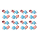 30/60/100Pcs Mini Plastic Babies for Party Favors Ice Cube Game Blue Pink Tiny Baby for Gender Reveal Baby Shower Party Decorati