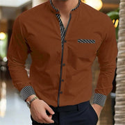 The Gallery Print | Men's 3D-Printed Long-Sleeve Shirt