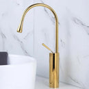 Bathroom Basin Faucets High Mixer Sink Tall Taps Washbasin Water faucet Hot Cold 360 Tapware Crane Brass Black Rose gold White