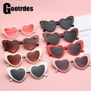 Heart-Shaped Sunglasses for Women Fashion Love Heart Sun Shades UV400 Protection Eyewear Ladies Trendy Street Sun Glasses