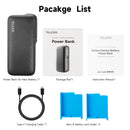 TELESIN Power Bank 10000mAH with 20W PD Fast Charging Portable Battery Charger For Gopro Hero 5 6 7 8 9 10 11 12 For Smart Phone