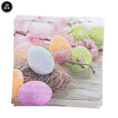 20pcs Easter Bunny Paper Napkins Disposable Napkins Easter Theme Birthday Party Dessert Napkins Spring Easter Party Decorations